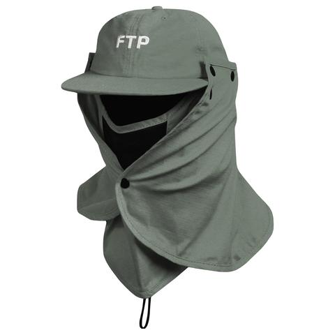 FTP Facemask Logo Hat Olive Men's - FW20 - US