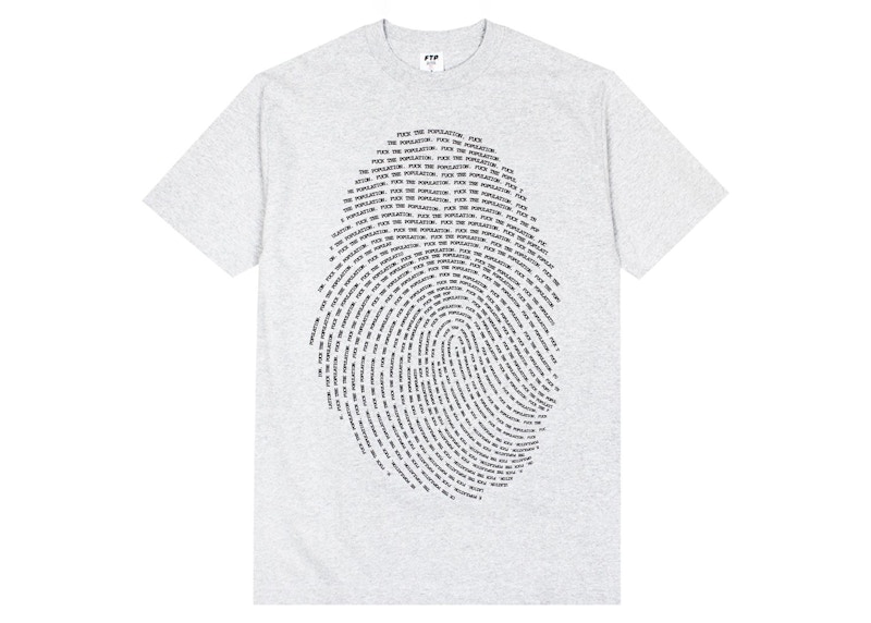 FTP Fingerprint Tee Ash
