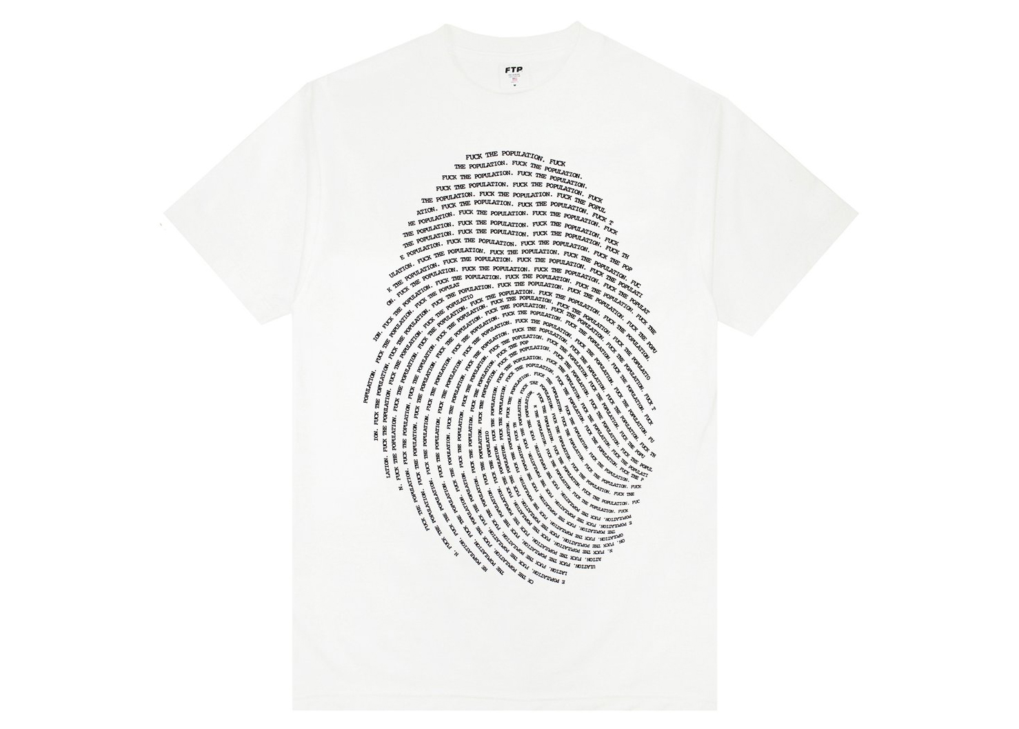 FTP Fingerprint Tee White