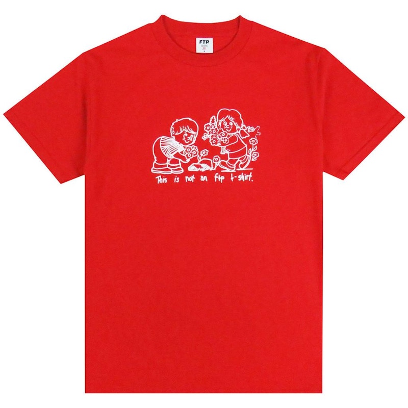 FTP Flowers Tee Red