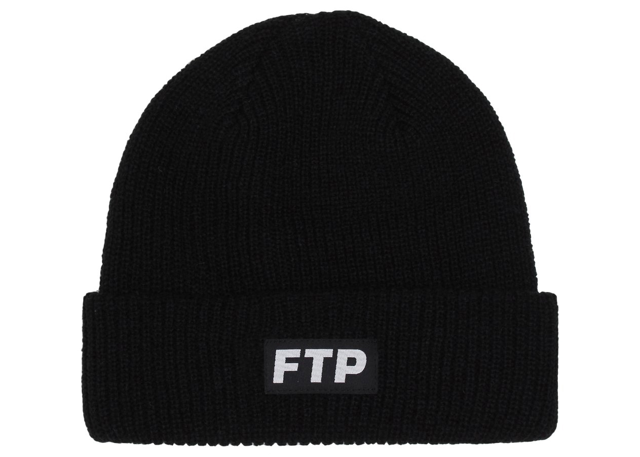 FTP Glow in the Dark Logo Beanie Black