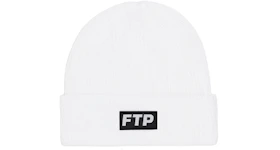 FTP Glow in the Dark Logo Beanie White