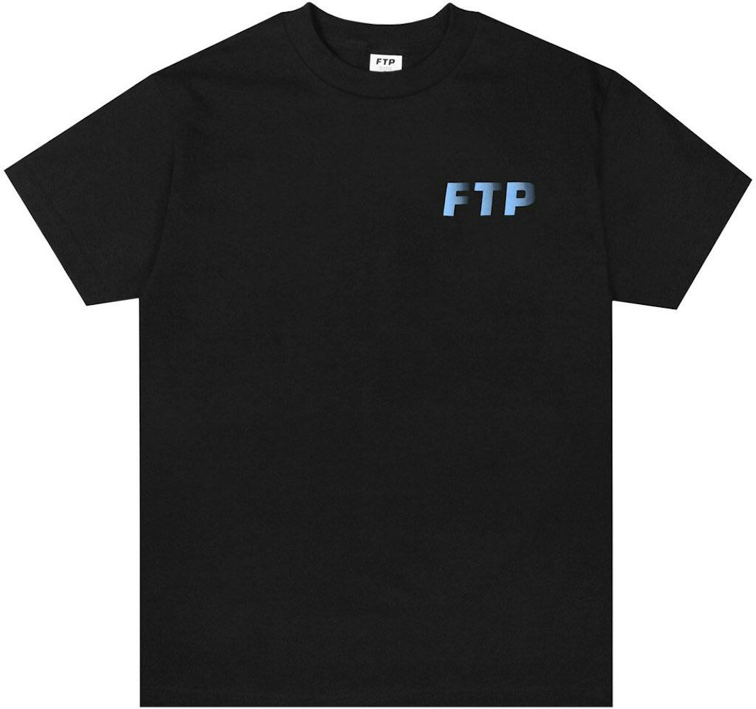 FTP Gradient Logo Tee Black - SS19