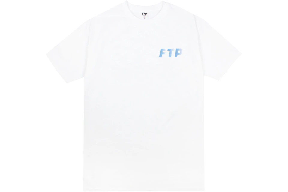 FTP Gradient Logo Tee White