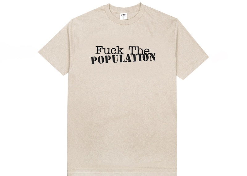 Pre-owned Ftp Men's  Jpg Tee Shirt In Sand