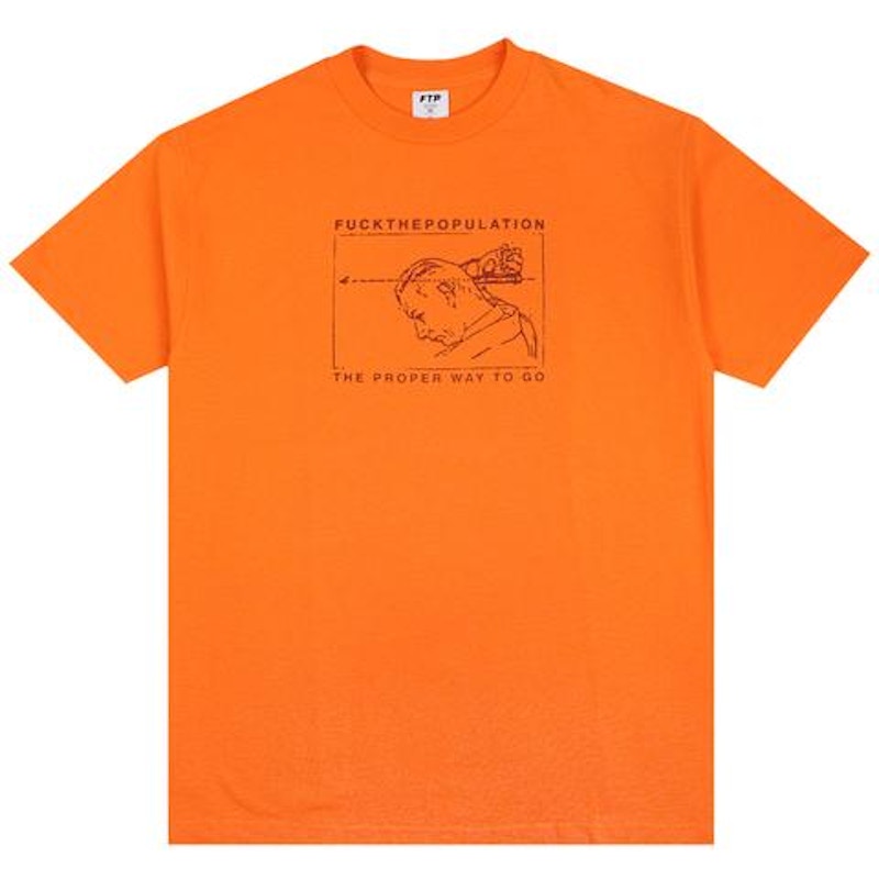FTP Last Resort Tee Orange