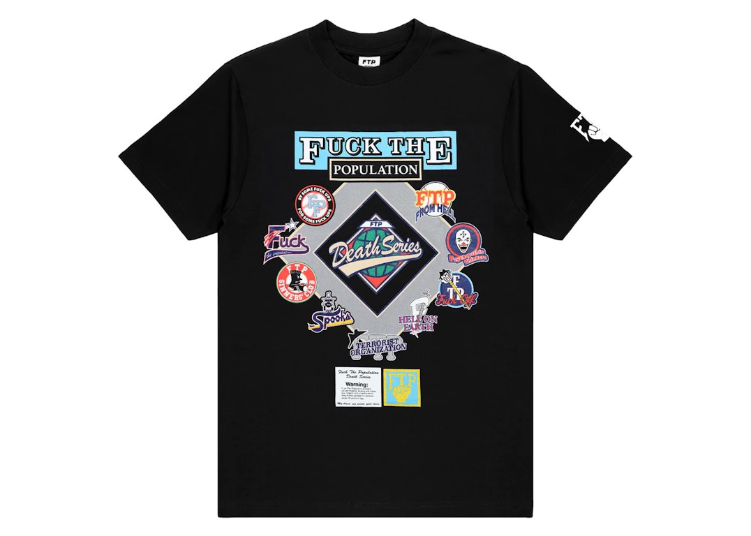 Pre-owned Ftp League Tee Black