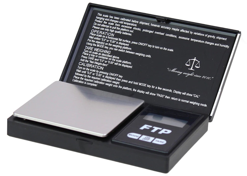 FTP Logo Digital Scale Black - SS22 - GB