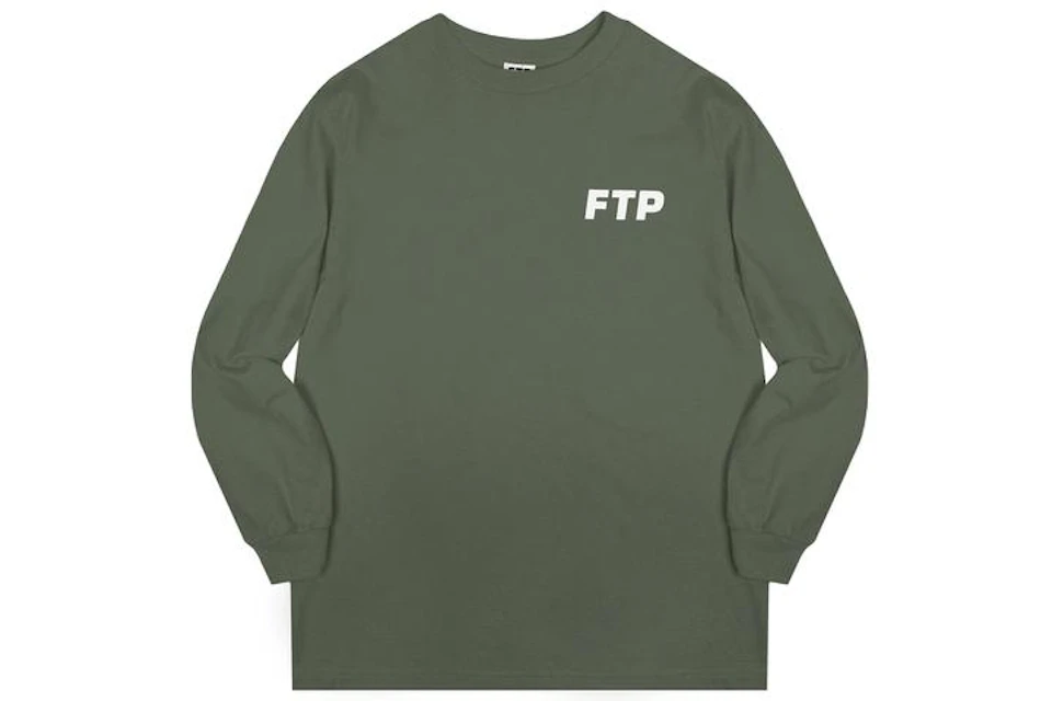 FTP Logo L/S Tee Olive