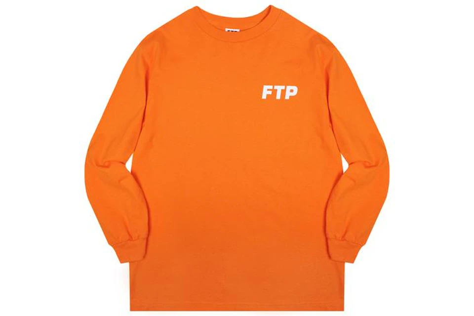 FTP Logo L/S Tee Orange