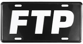 FTP Logo License Plate Black