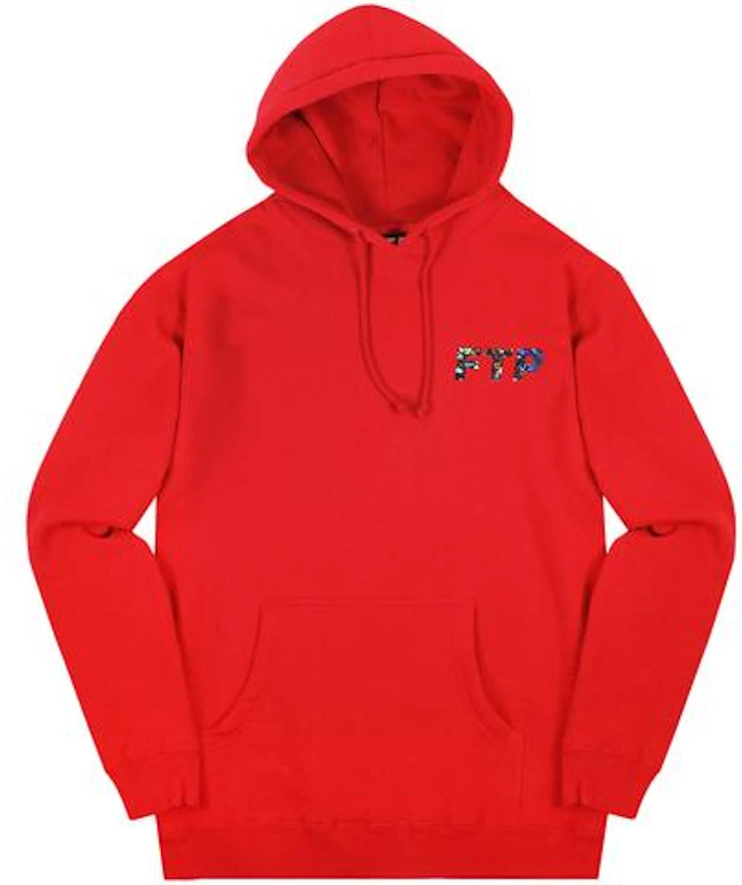 FTP Logo Pullover Red Men's - FW19 - GB
