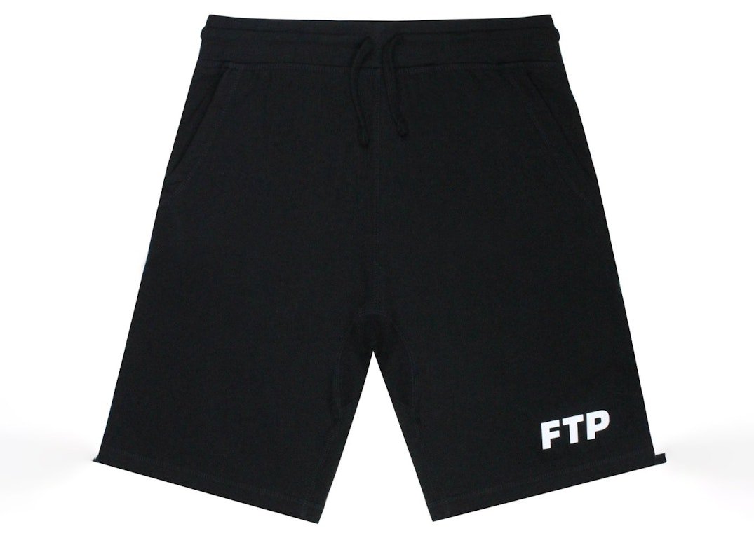 Pre-owned Ftp Logo Shorts Black