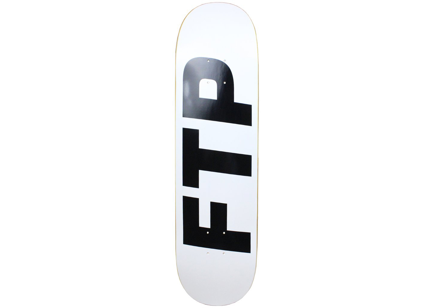 Supreme Distorted Logo Skateboard Deck Black/Yellow Set - SS20 - US