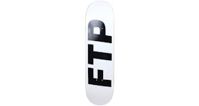 FTP Logo Skateboard Deck White