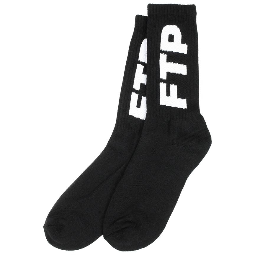 FTP Logo Sock Black - FW19 - US