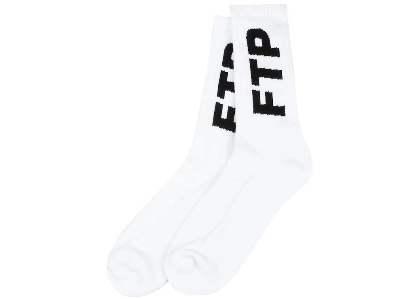 FTP Logo Sock White - FW19 - US