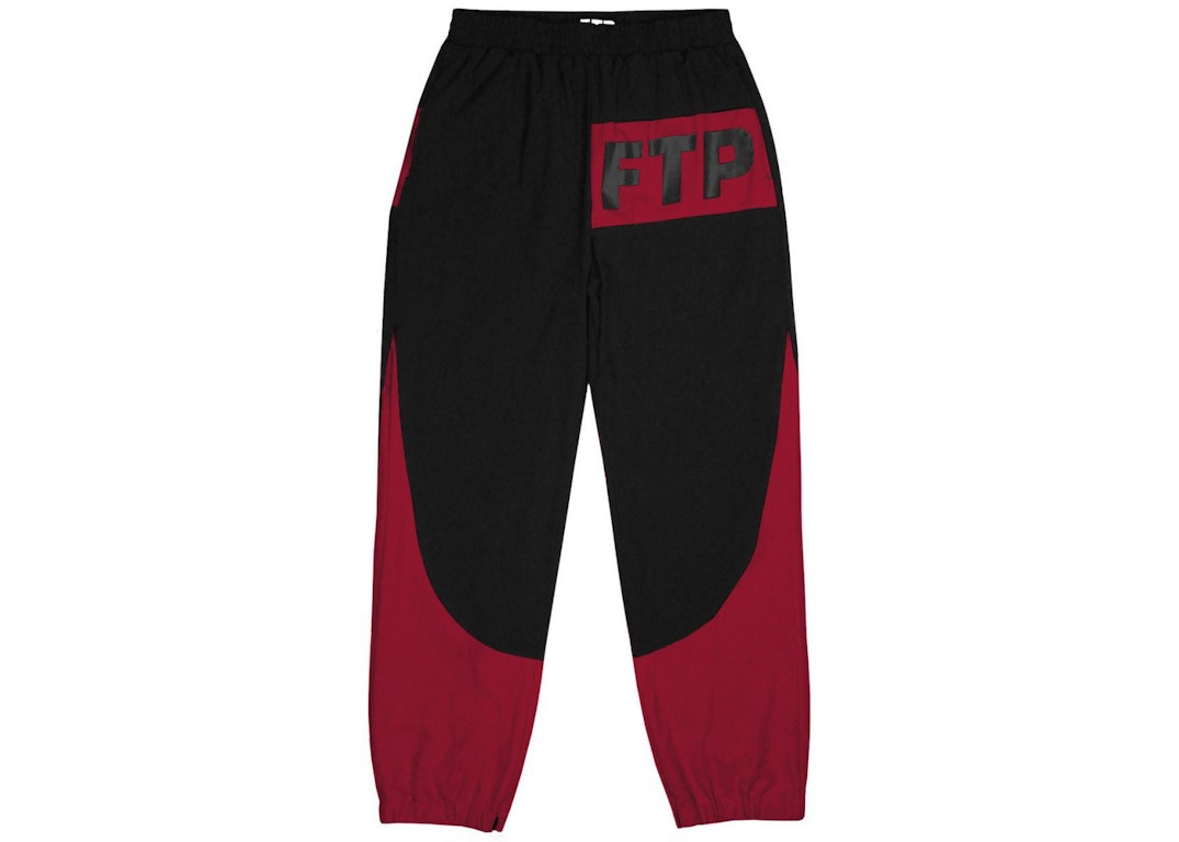Pre-owned Ftp Logo Track Pant Burgundy