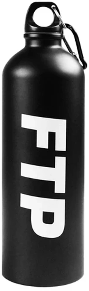 FTP Logo Water Bottle Black/White