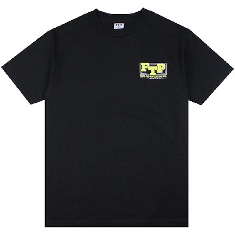 Tシャツ・カットソー FTP M.P.R Tee WHITE ORANGE BLACK AW FW 19 2019 FTP M.P.R Tee White Men's - FW19 - US