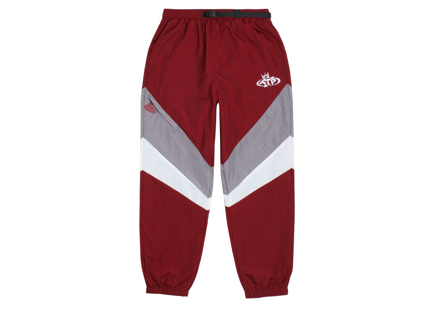 FTP Nation Track Pant Maroon Men's - FW21 - US