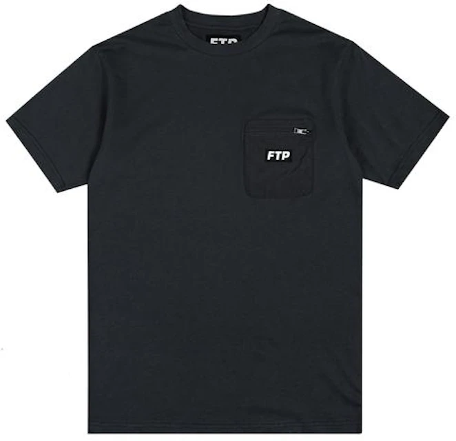 FTP Nylon Pocket Tee Black - FW19 - GB