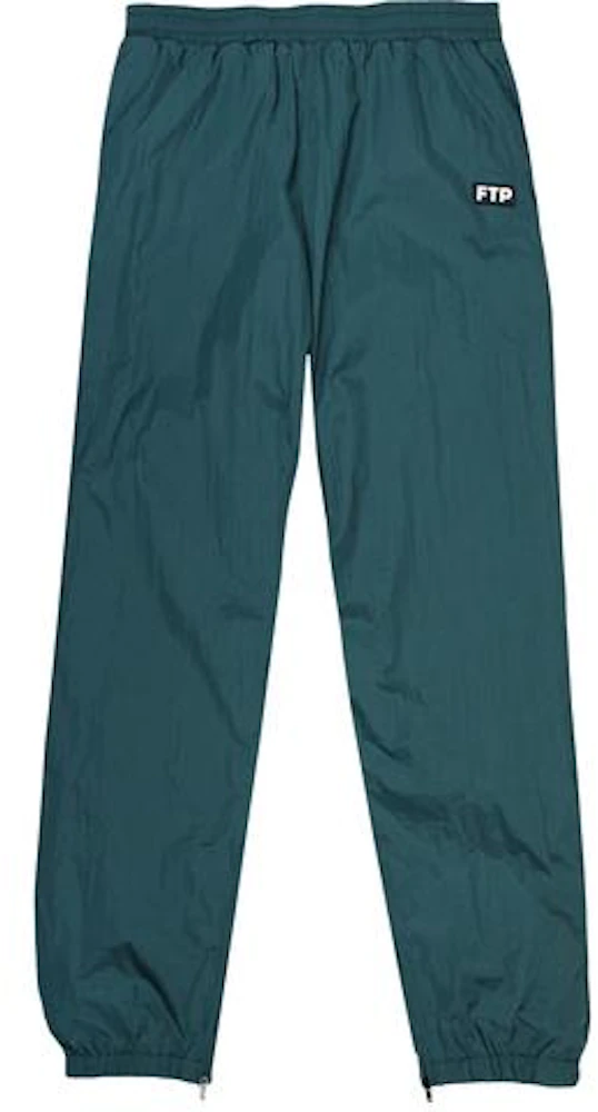 FTP Nylon Warm Up Pants Green Men's - FW19 - US