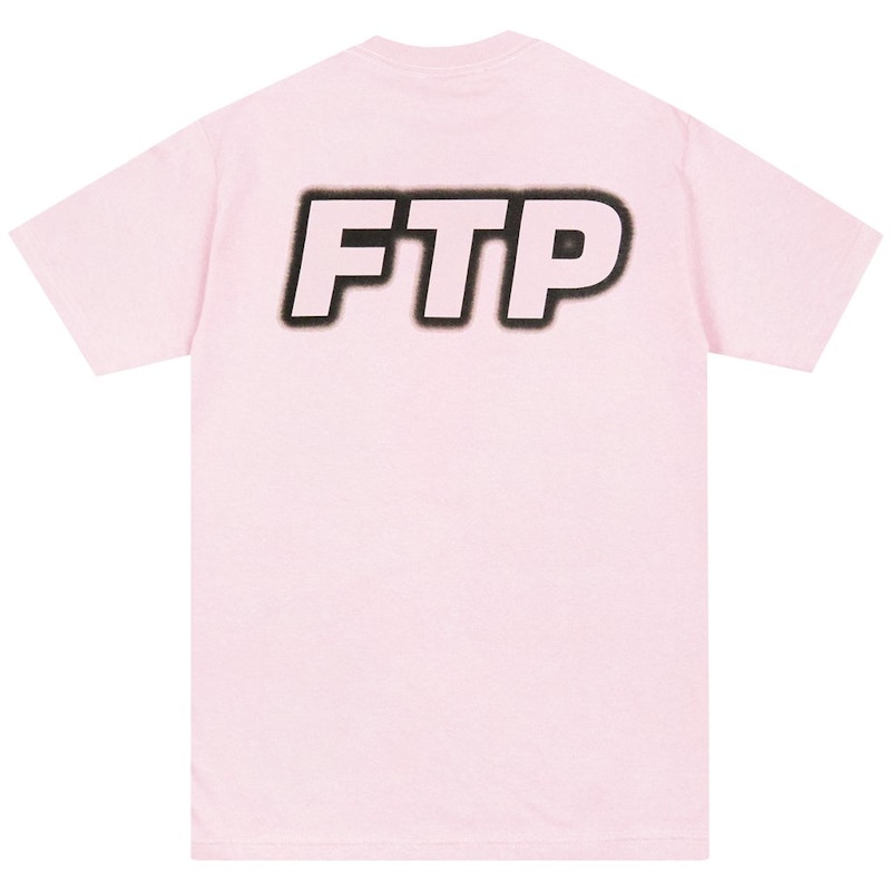 FTP Outer Glow Logo Tee Pink