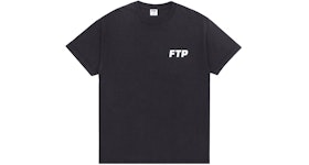 FTP Overdyed Logo Tee Black
