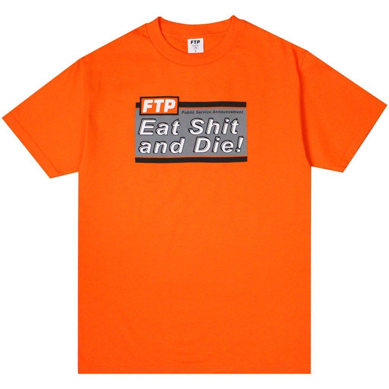 FTP PSA Tee Orange