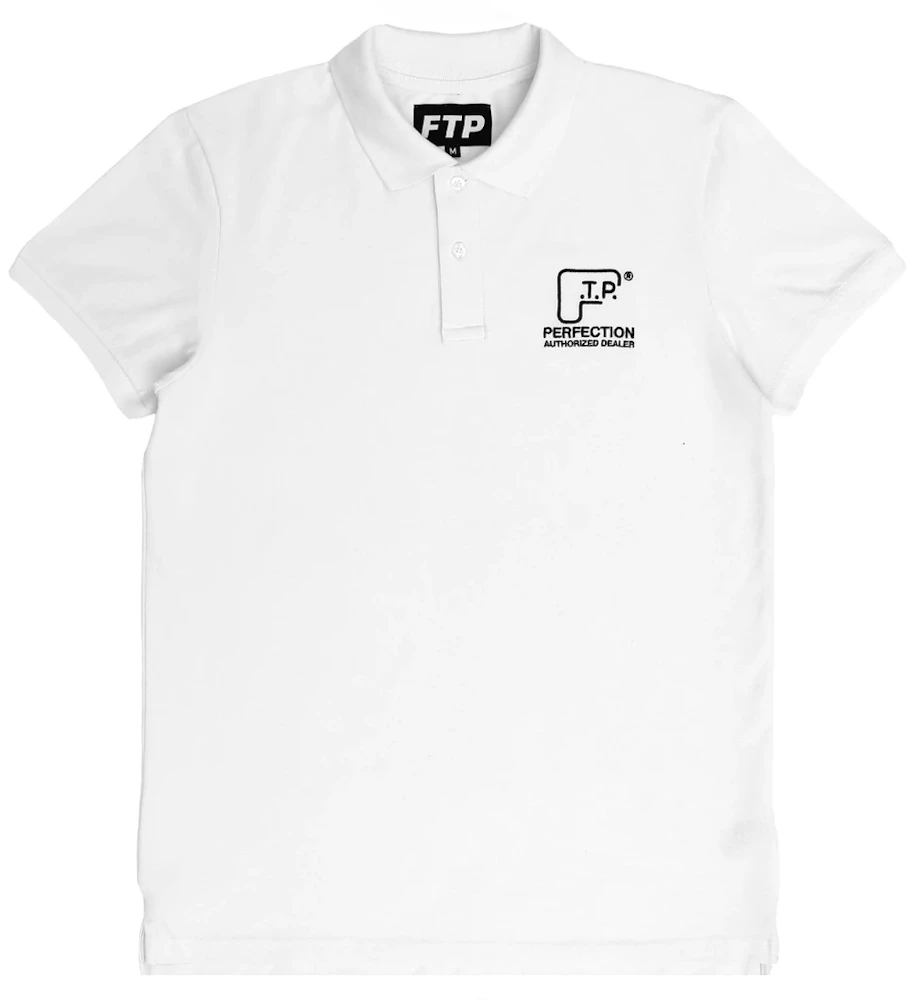 FTP Perfection Polo White Men's - SS22 - US