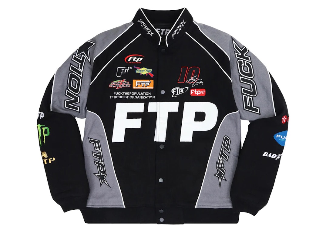 Pre-owned Ftp Pitcrew Jacket Black