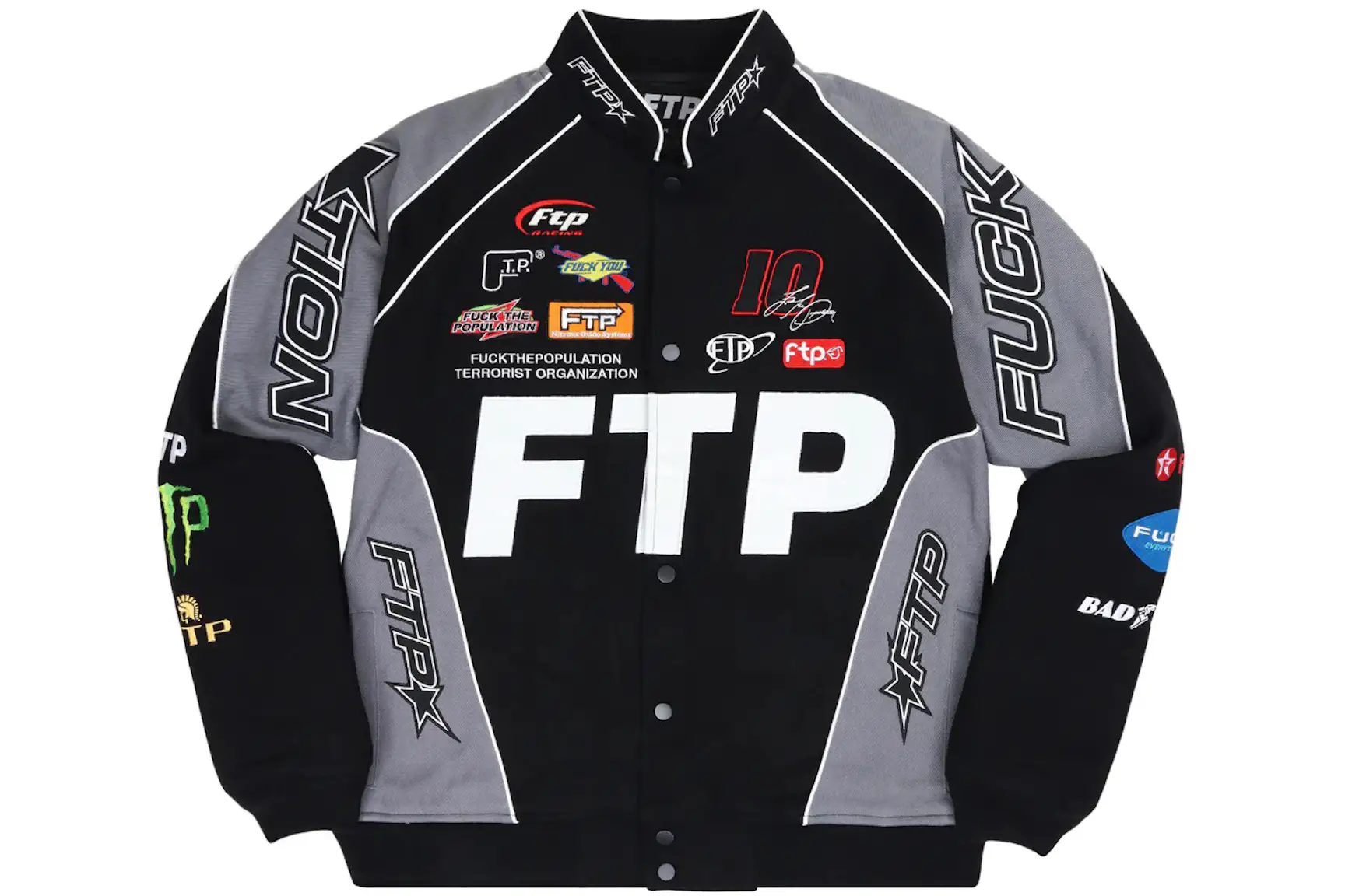 FTP Pitcrew Jacket Black - SS23 - CN