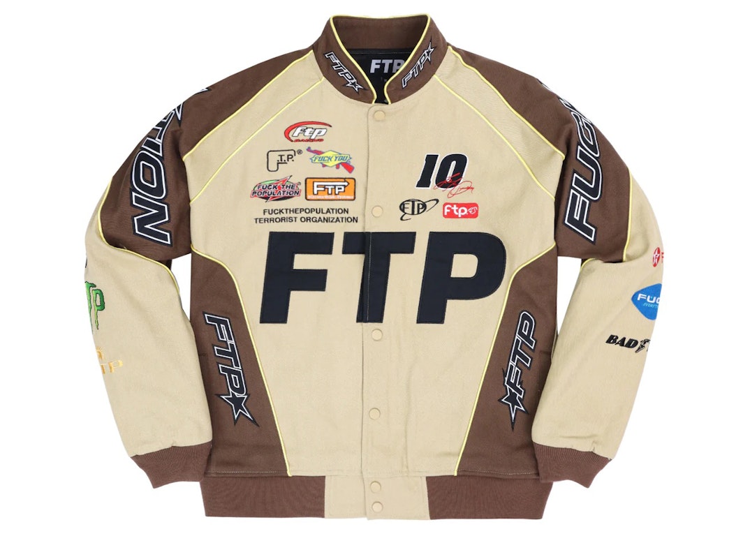Pre-owned Ftp Pitcrew Jacket Tan