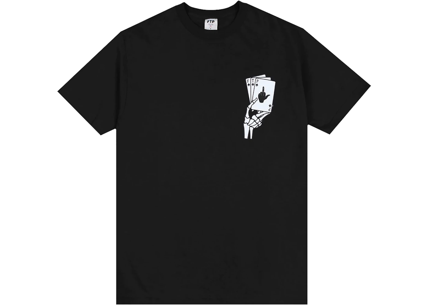 FTP Poker Tee Black Men's SS22 US