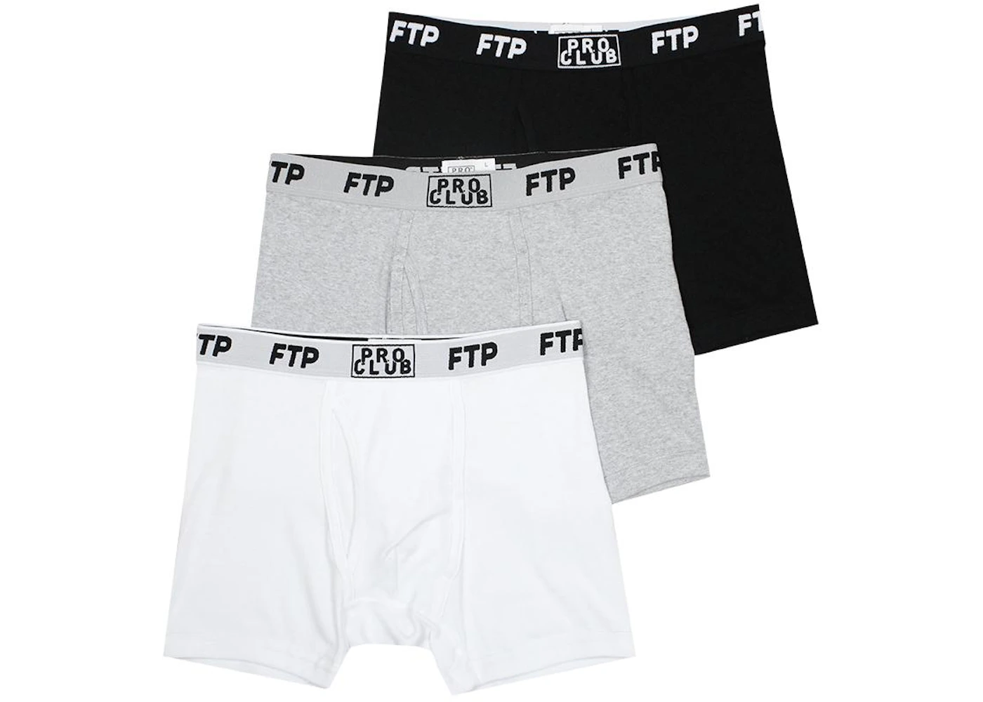 FTP Pro Club Boxer Briefs (3 Pack) multi