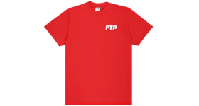 FTP Puff Print Logo Tee Red