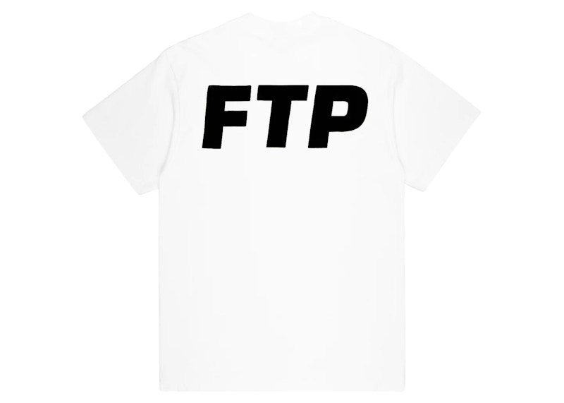 FTP Puff Print Logo Tee White