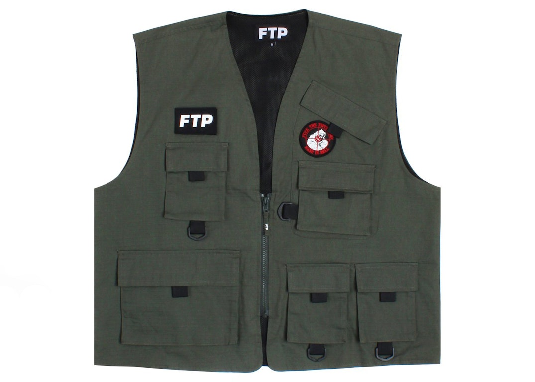 Pre-owned Ftp Reaper Tactical Vest Olive