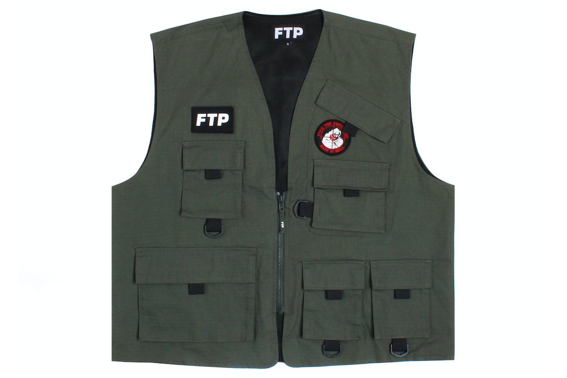 Pre-owned Ftp Reaper Tactical Vest Olive