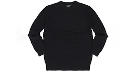 FTP Repeat Logo Knit Sweater Black