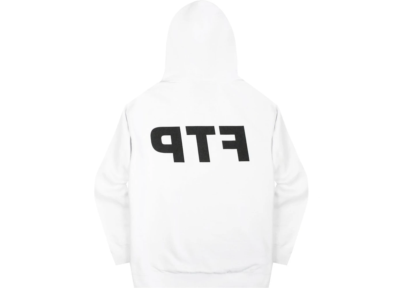 FTP Reverse Logo Pullover White Men's - FW18 - US