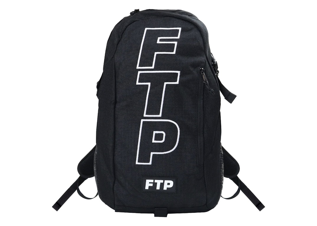 Pre-owned Ftp Ripstop Backpack (fw23) Black
