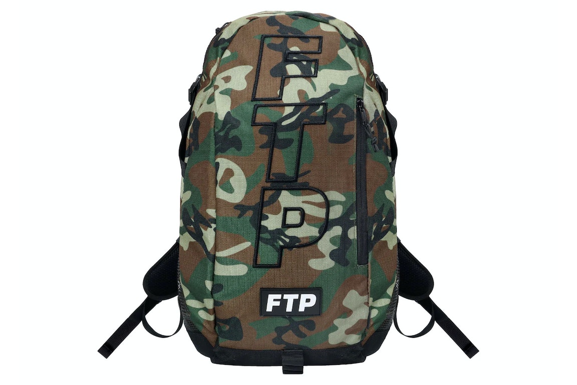 Pre-owned Ftp Ripstop Backpack Woodland Camo
