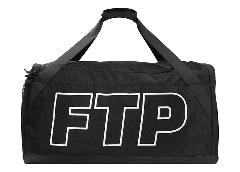 FTP LOGO RIPSTOP SHOULDER BAG BLACK-