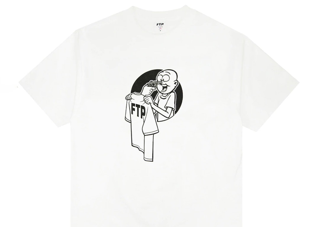 Pre-owned Ftp Rocco Tee White