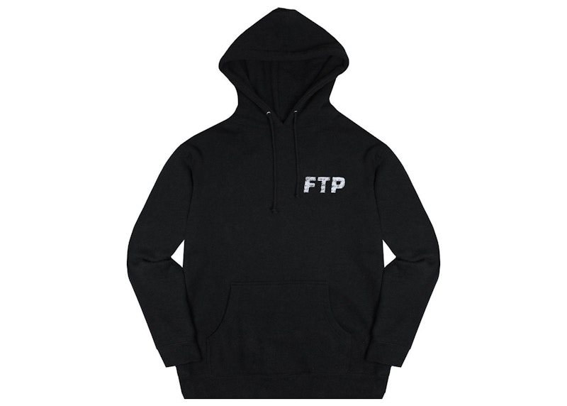 FTP Scribble Logo Pullover Black Men's - FW21 - US