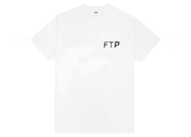 FTP Scribble Logo Tee White Men's - FW21 - US