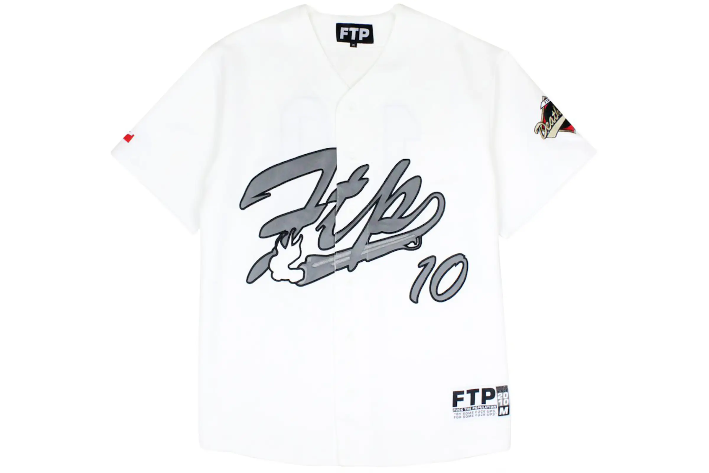 FTP Script Baseball Jersey White - SS21 - CN