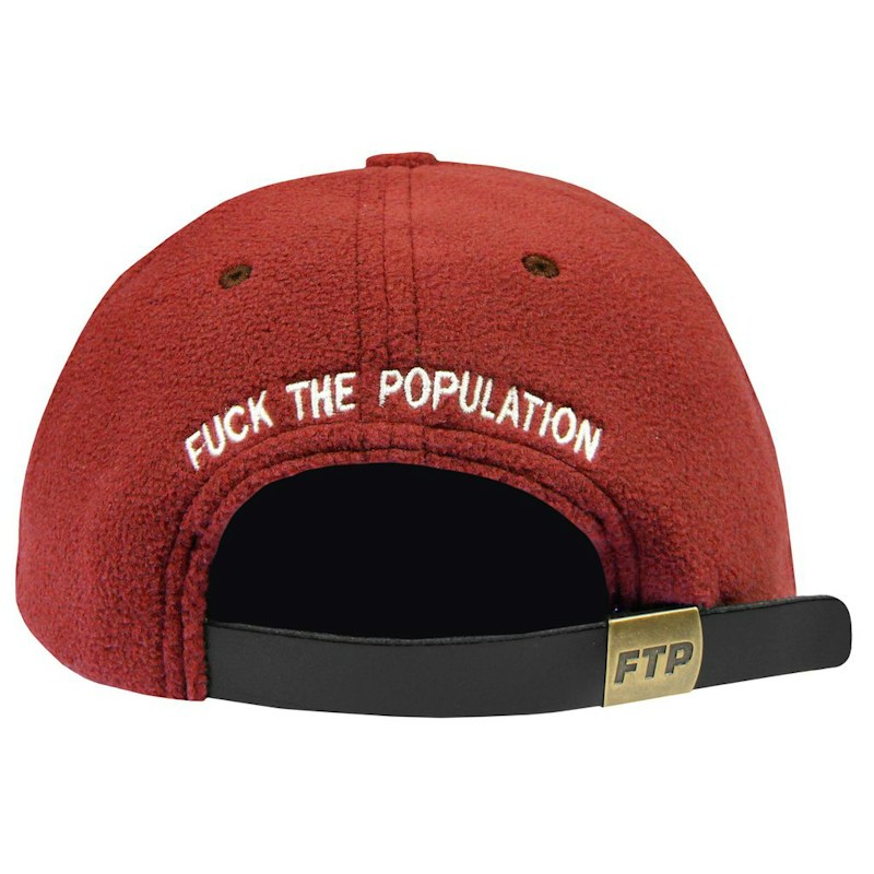 FTP Sherpa Logo Hat Red 남성 - FW18 - KR